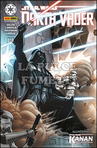 PANINI DARK #    10 - DARTH VADER 10